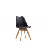 כיסא MOPIC עץ ושחור