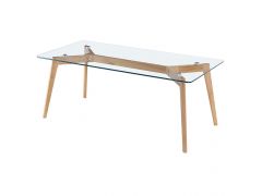 שולחן סלון GLASS מלבני