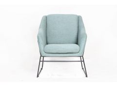 כורסא בד בגוון כחול דגם TOKY