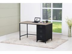 שולחן כתיבה 120X60 ס"מ בגוון שחור דגם YAARA